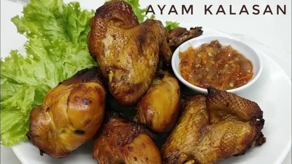Resep ayam goreng kalasan (Sumber : YouTube.com/CR COOK)