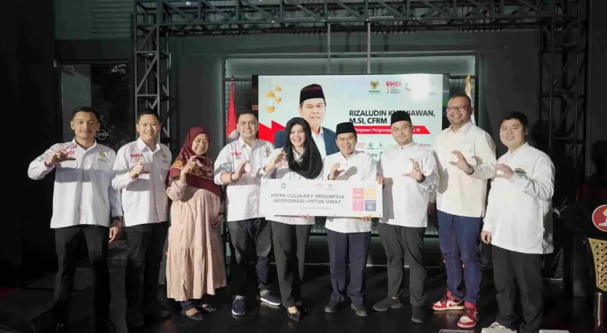 BAZNAS gandeng HIPMI Culinary Indonesia, dorong zakat pengusaha muda. (Sumber: Baznas)