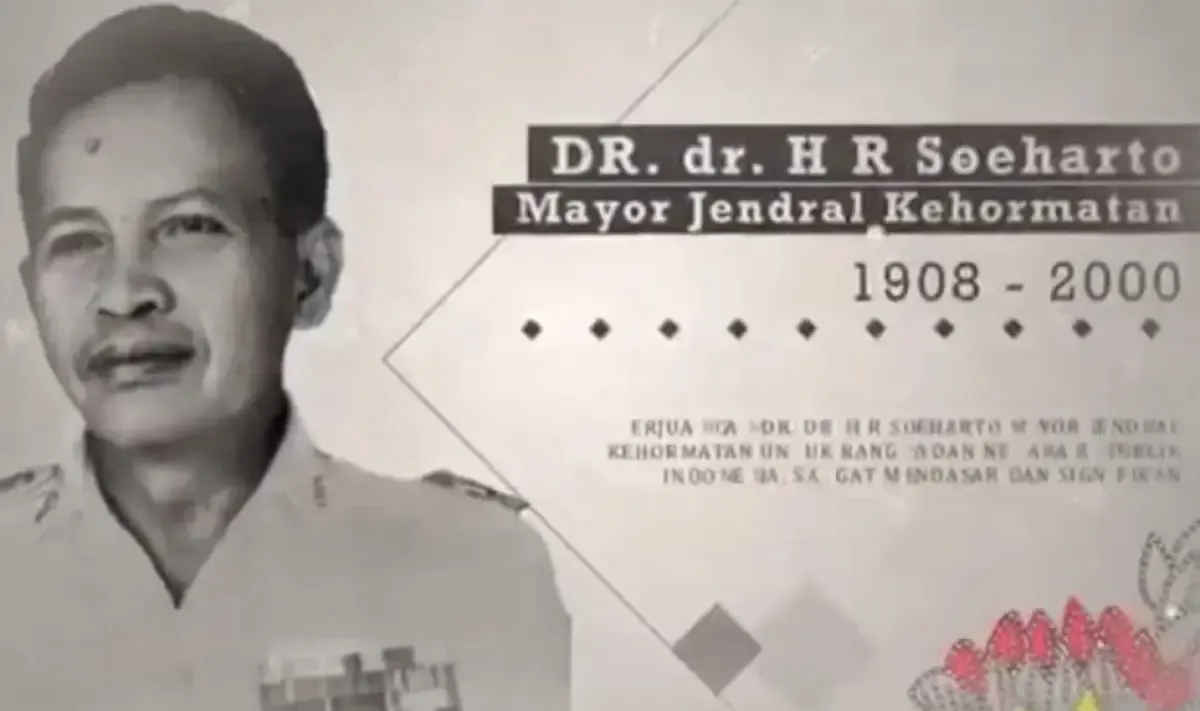 Tangkapan layar Seminar Dr R Soeharto yang diusulkan sebagai pahlawan nasional. (Sumber: Antara)
