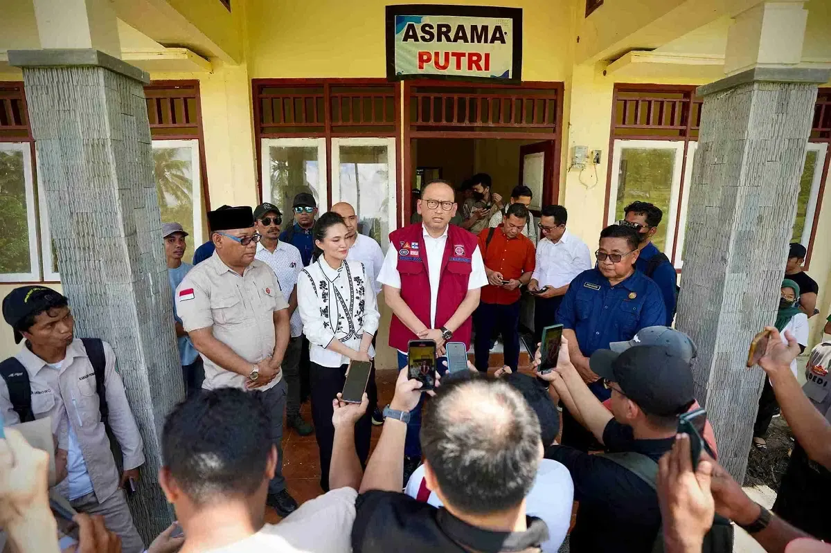 Sekjen Kemensos Kunjungi Lokasi Calon Sekolah Rakyat di Maluku Utara (Sumber : Dok. Kemensos RI)