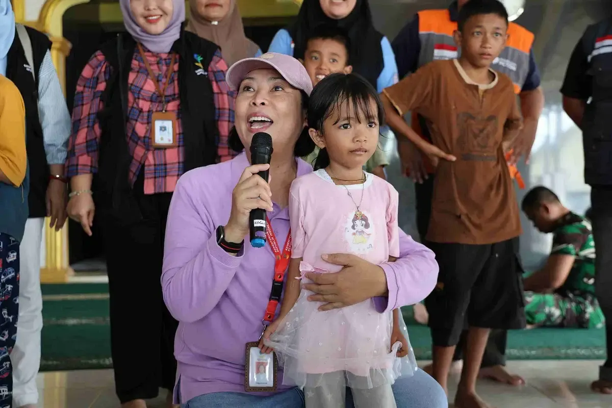 Kemensos Bangkitkan Semangat Korban Gempa Bengkulu Lewat Dukungan Psikososial (Sumber : Dok Kemensos)