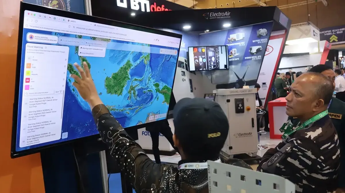 BNPB Kenalkan Edukasi Penanggulangan Bencana di Indo Defence Expo 2025 (Sumber : Dok. BNPB)