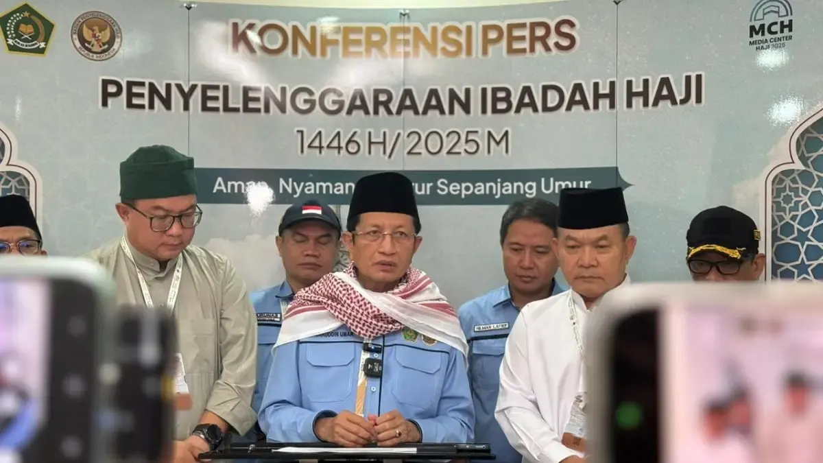 Menag Nasaruddin Umar Beri Pesan Penting Soal Kesehatan dan Kemabruran Haji (Sumber : Dok. Kemenag)