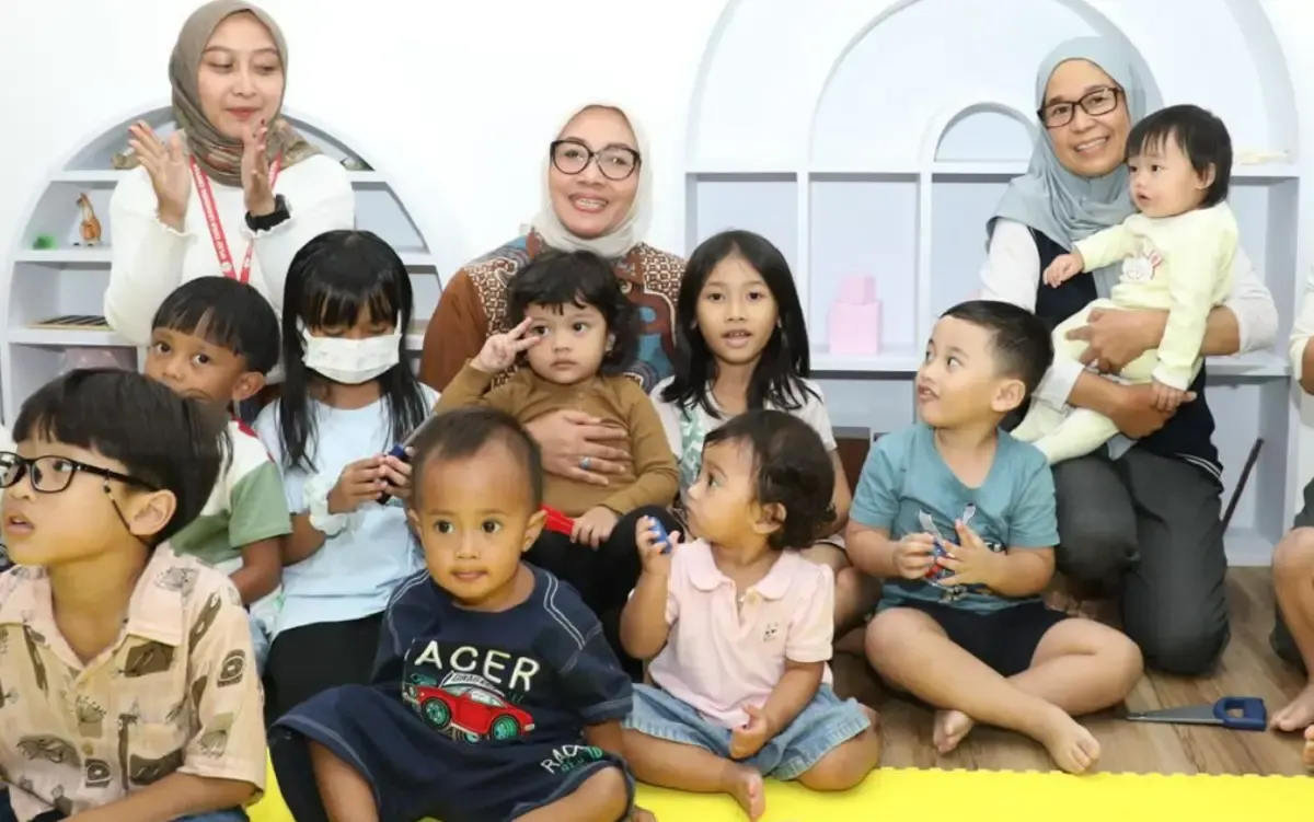 Menteri PPPA Apresiasi Godrej Hadirkan Daycare Onsite iPlay untuk Tempat Kerja Ramah Keluarga (Sumber : Dok. Kementerian PPPA)