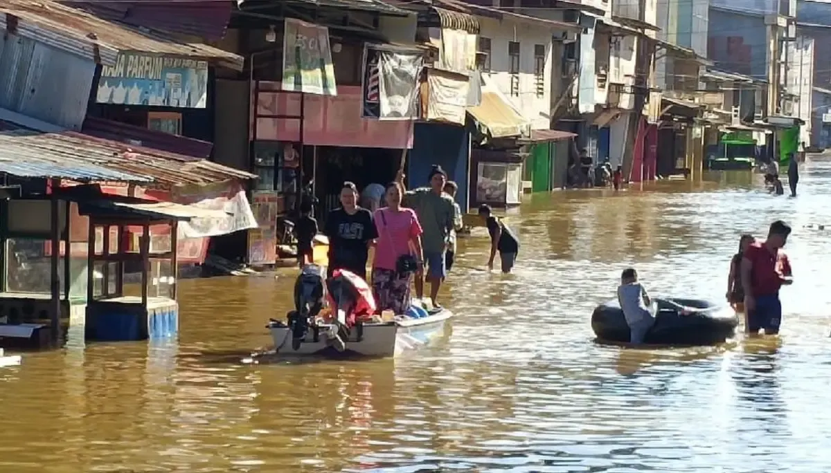 Kemensos Lakukan Pendataan Cepat untuk Korban Banjir di 12 Desa Ketapang (Sumber : Dok. Kemensos)