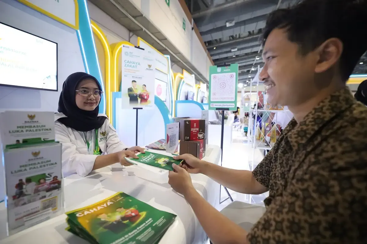 BAZNAS RI Gaungkan Peran Zakat dan Beasiswa di Ajang BSI International Expo 2025 (Sumber : Dok. BAZNAS RI)