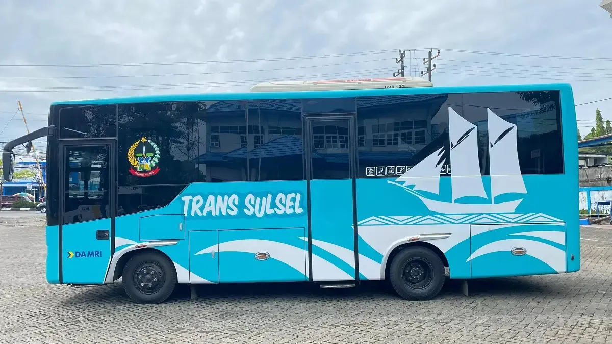 Trans Sulsel Resmi Mengaspal, Hadirkan Transportasi Canggih di Jantung Sulawesi Selatan (Sumber : Dok. DAMRI)
