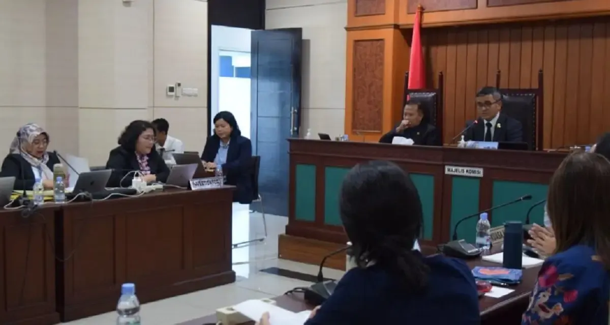 KPPU Sidangkan Kasus Dugaan Telat Lapor Akuisisi Tokopedia oleh TikTok (Sumber : Dok. KPPU)