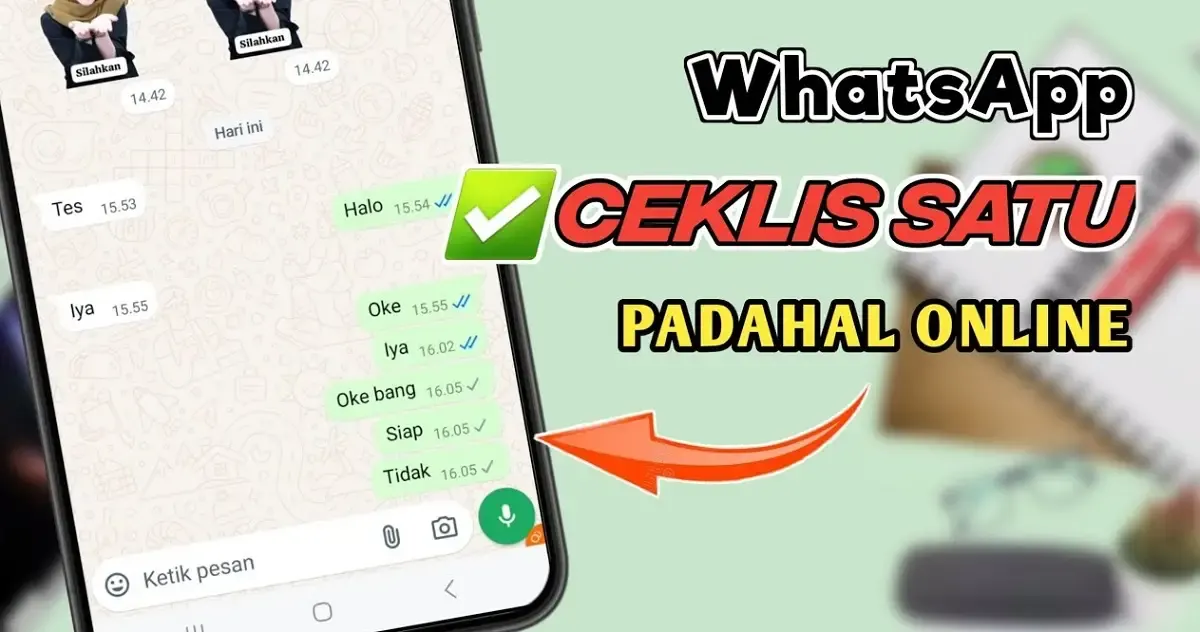 2 Tips WhatsApp Centang Satu Tanpa Matikan Data! Cocok Buat Kamu yang Butuh “Me Time” (Sumber : YouTube/Ubaid Auliak)