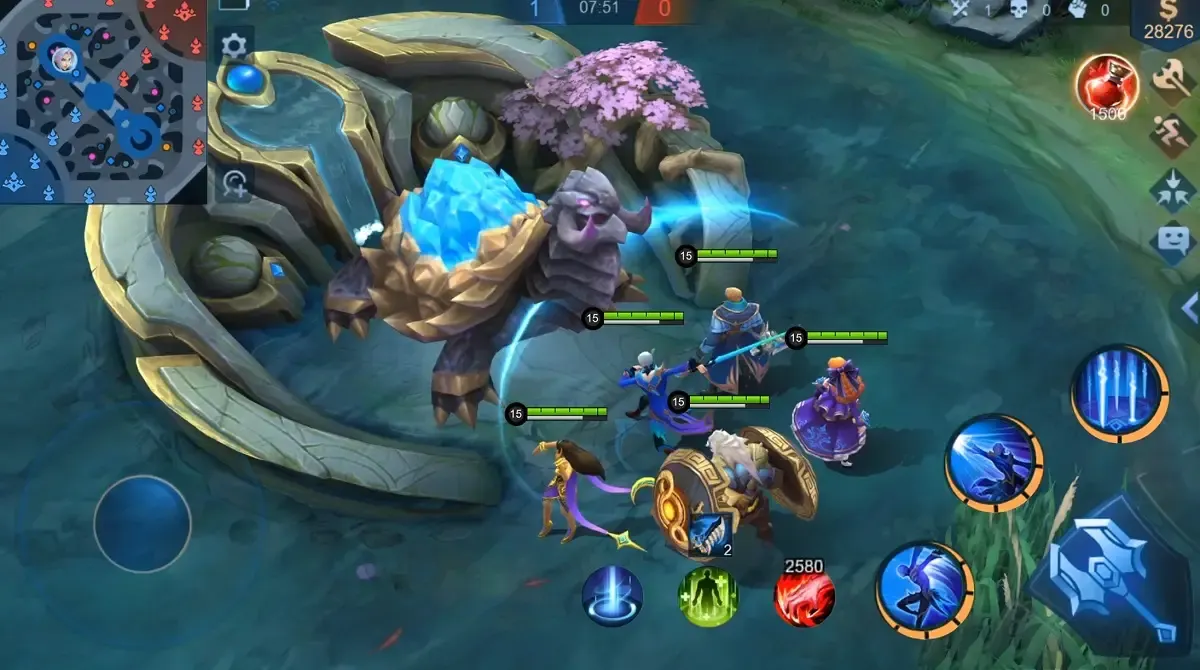 Rotasi dan Timing Terbaik untuk Turtle Pertama di Mobile Legends (Sumber : montoon)