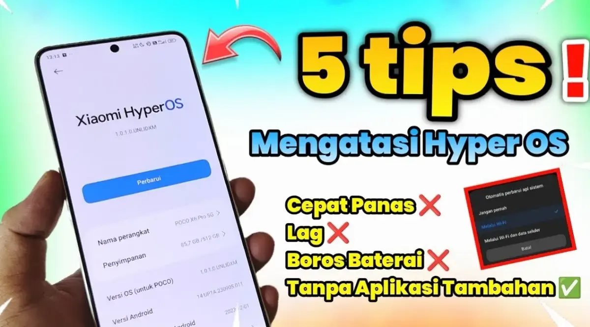 5 Cara Simpel Bikin HP Xiaomi & POCO  Gak Cepat Panas! (Sumber : YouTube/RUANG SENJA ID)