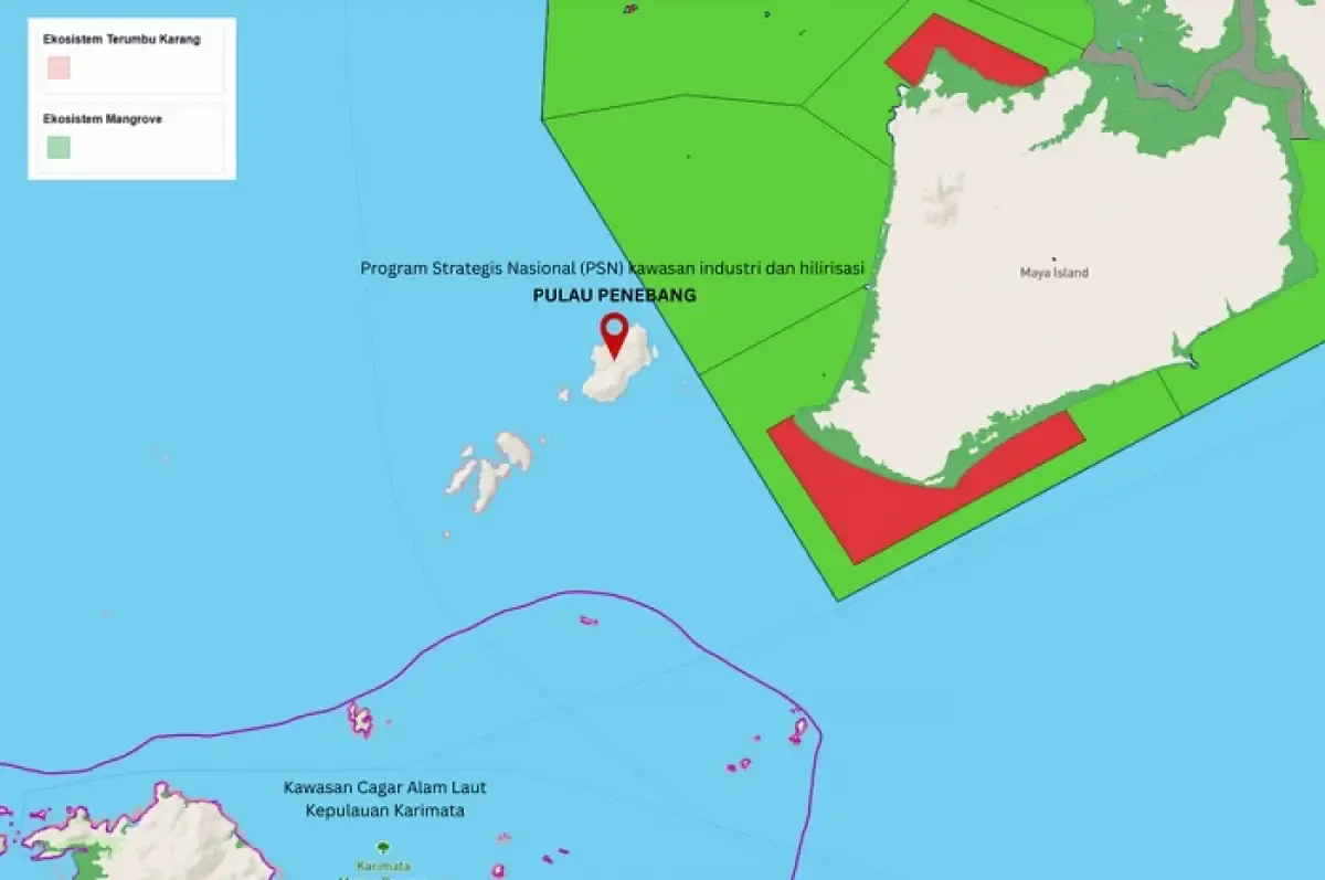 Alasan Pulau Penebang di Karimata Jadi Proyek Strategis Nasional (Sumber : pulaupenebang.com)