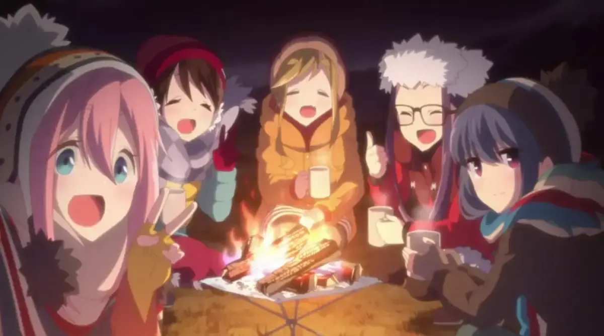 Lagi Cari Hobi Baru? Tonton 7 Anime Ini untuk Dapat Inspirasi (Sumber : Cuplikan dari anime Yuru Camp (2018) (dok. C-Station))