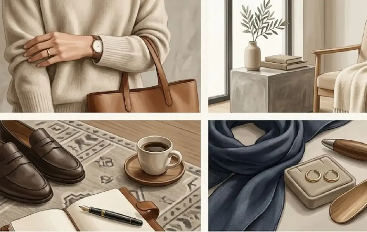 Ilustrasi Quiet Luxury (Sumber : Gemini AI)