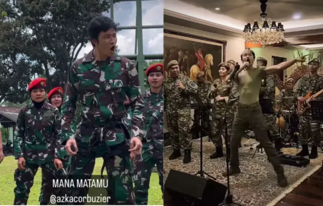 Disebut Lebih Macho dari Ayahnya, Begini 5 Potret Azka Corbuzier Kenakan Seragam TNI