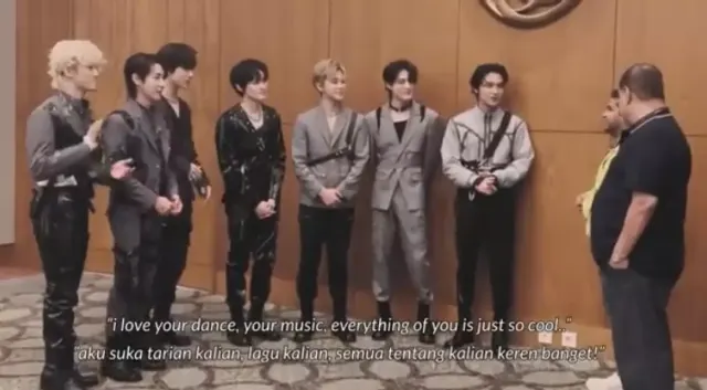 Momen Unik Member NCT Dream Antre Cium Tangan Pak Muh Ayah Fadil Jaidi