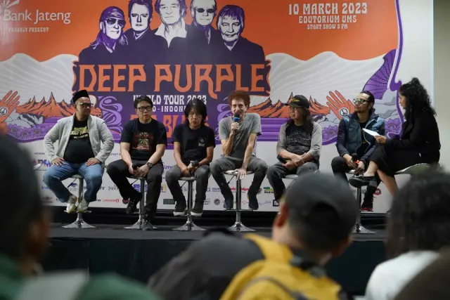 Deep Purple - World Tour 2023 di Solo, Tiket Termurah Rp500.000