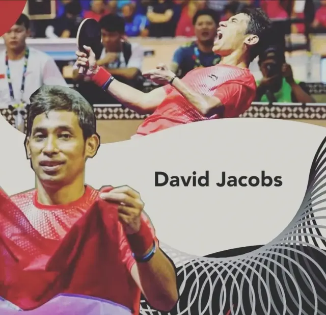 Mengenal Sosok Inspiratif David Jacobs, Atlet Difabel Tenis Meja Berusia 45 Tahun