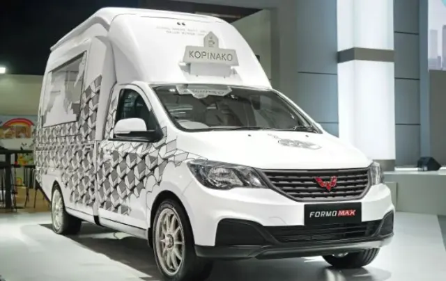 Intip Modifikasi Wuling Formo Max Jadi Kedai Kopi Berjalan