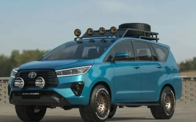 Kijang Innova Lawas Bergaya Off-Road, Gagah dan Elegan