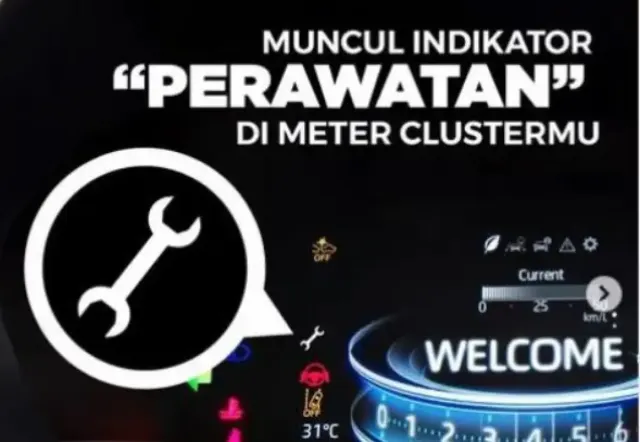 Indikator Kunci Bengkel di Meter Cluster Xenia Menyala? Ini Artinya