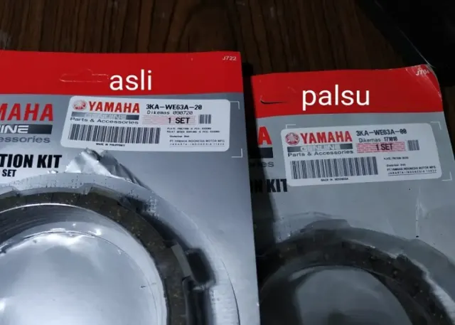 Jangan Salah Beli, Begini Cara Gampang Bedakan Sparepart Yamaha Asli Atau Palsu!