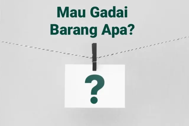 Daftar Barang yang Bisa Digadaikan di Pegadaian