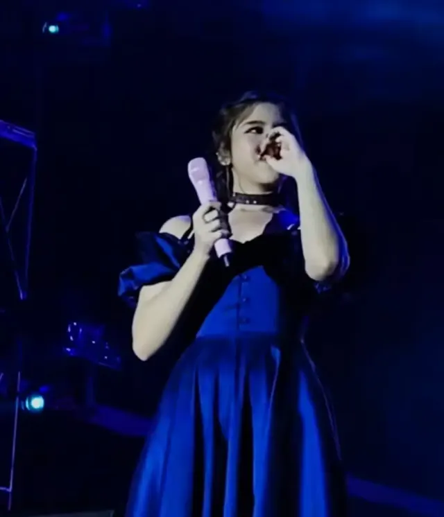 Tiara Andini Nangis di Konser, Diduga Karena Isu Alshad Ahmad Hamili Nissa Asyifa