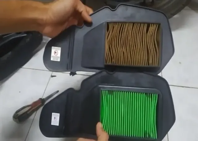 Begini Cara Membedakan Filter Udara Motor KW dengan Ori!