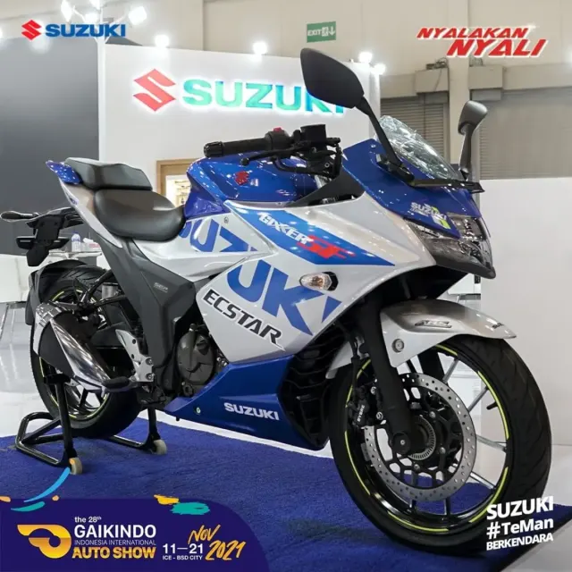 Daftar Harga Motor Suzuki Terbaru, Ada Sport Touring Suzuki Gixxer SF 250 Loh!