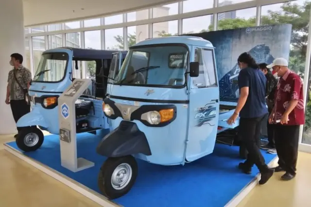 Ini Piaggio Ape Electric, Motor Listrik Roda 3 dari Piaggio, Apa Kerennya Ya?