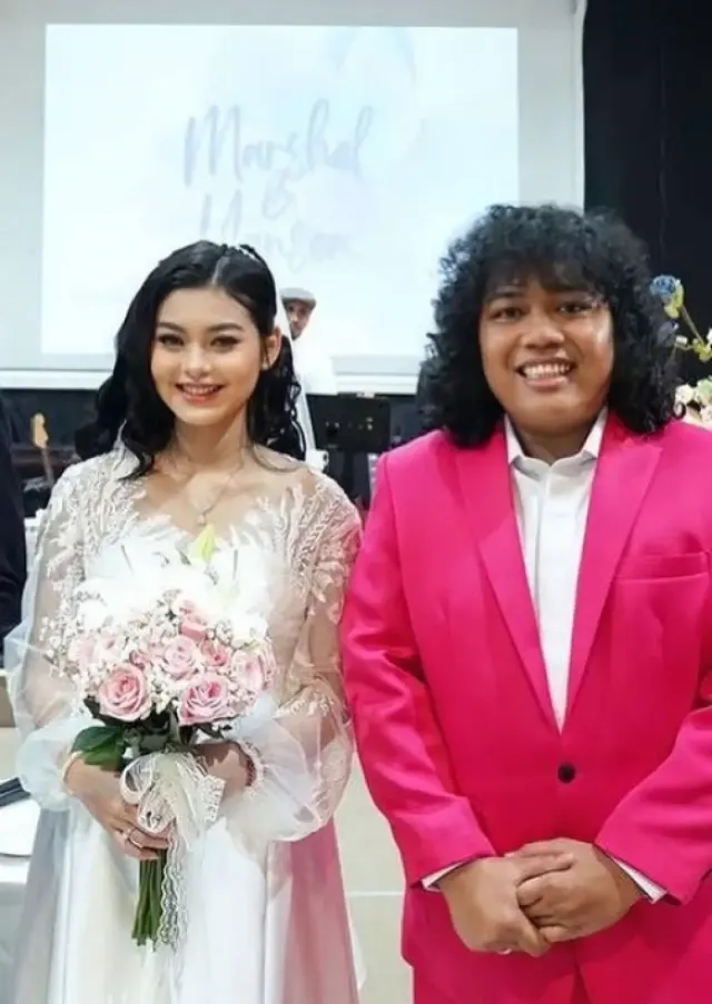 Cesen eks JKT48 Tak Mau Disorot Saat Nikah dengan Marshel Widianto
