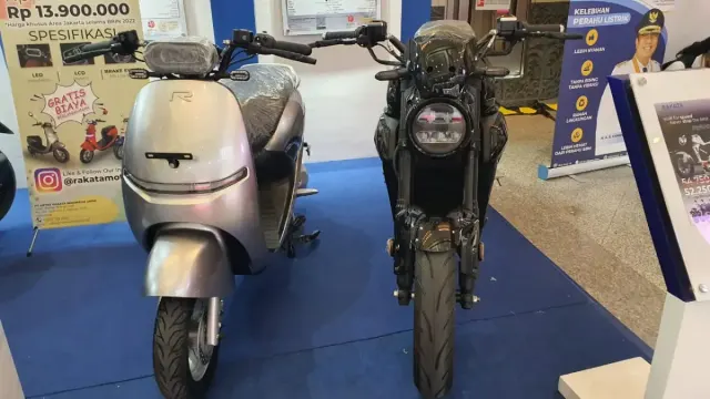 Motor Listrik Sport Rakata NVX8 Nih, Senggol Dong!