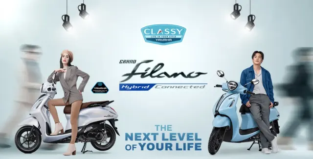 Spesifikasi Skutik Hybrid Terbaru Yamaha Grand Filano, Isi Bensin Lewat Dashboard