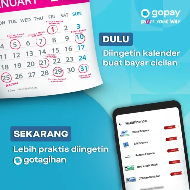 Syarat dan Cara Membayar Angsuran Kredit Motor Lewat GoPay, Bebaskan Diri dari Tunggakan