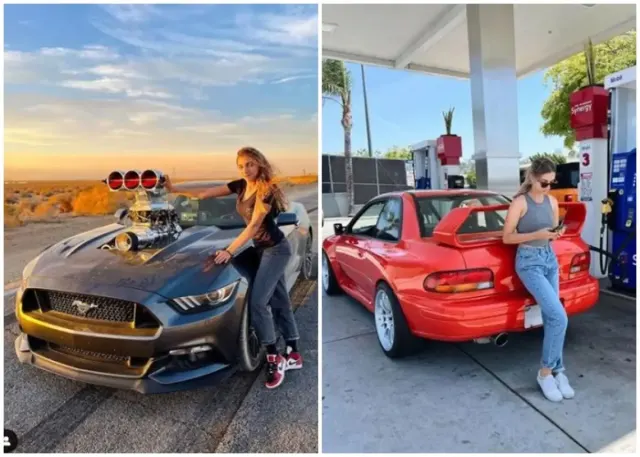 5 Potret Menawan Emelia Hartford, Influencer Otomotif Cantik yang Bikin Cowok Ngiler
