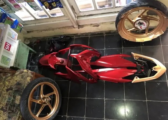 Cara Repaint Motor Biar Gak Ribet Urus STNK Lagi
