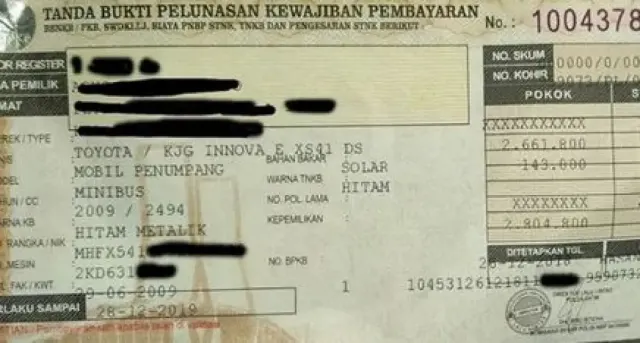 Biaya Balik Nama Mobil Bekas dan Syaratnya 2023