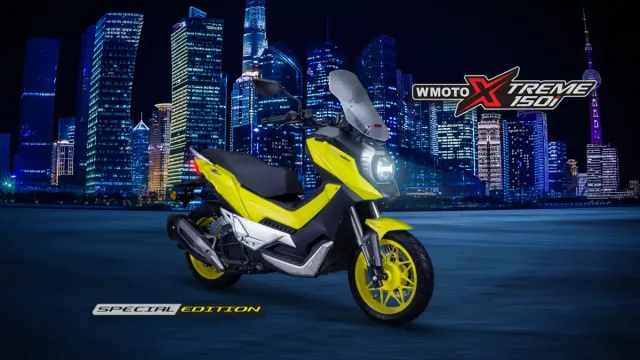 WMoto Xtreme 150i, Pesaing Baru Honda ADV 160 di Segmen Skutik Adventure!