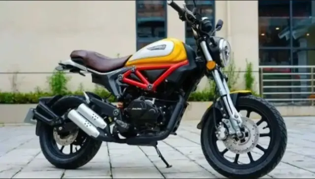 Motor Baru Jialing Keren Parah, Desainnya Mirip Ducati Scrambler Mini Version!