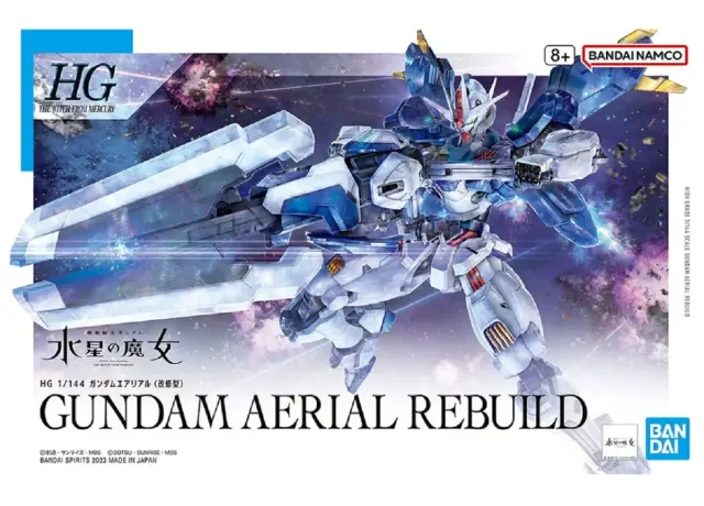 Jajaran Produk GUNPLA Terbaru, Ada HG Gundam Aerial Rebuild lho!