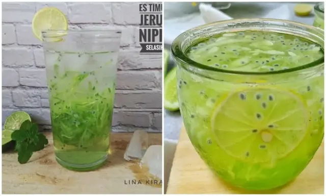 Resep Es Timun Jeruk Nipis, Minuman Takjil Buka Puasa yang Segar