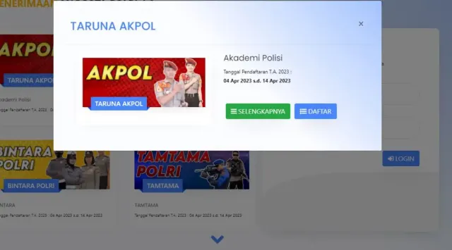 Rekrutmen Polri 2023, Syarat Pendaftaran Terbaru Taruna Akpol
