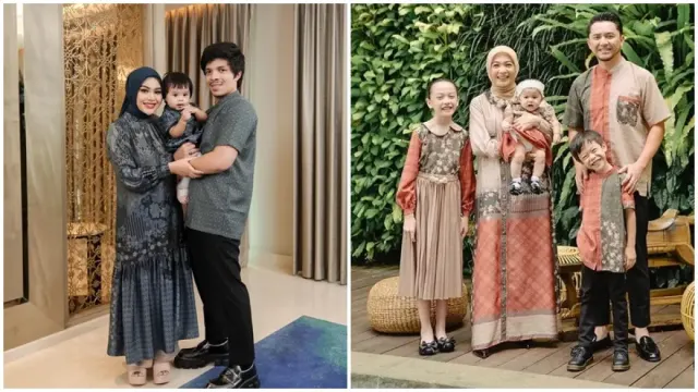 7 Outfit Keluarga Selebriti yang Bisa Dijadikan Inspirasi Baju Lebaran, Kece Banget