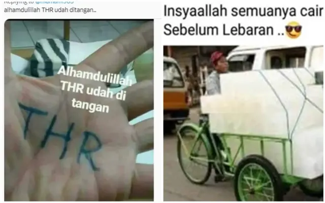 10 Meme Kocak THR yang bikin Ngakak Seharian