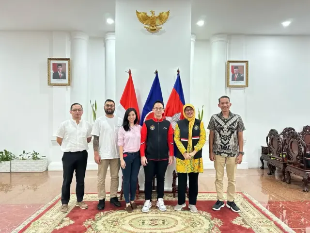 Makanan Halal dan Transportasi Jadi Pembahasan KBRI Kamboja dan CdM SEA Games 2023
