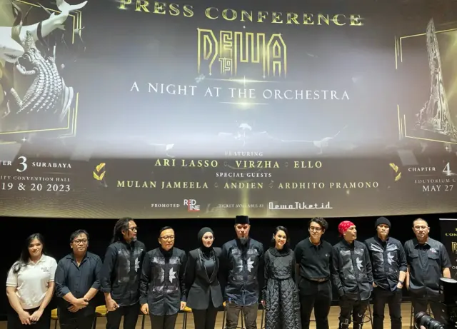 Line-up Konser Dewa 19 A Night At The Orchestra 2023 Surabaya & Solo, Ari Lasso hingga Andien