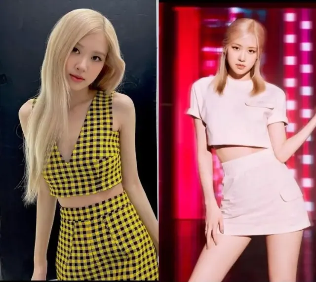 5 Inspirasi Fashion One Set Rose BLACKPINK, Bikin Tampil Girly