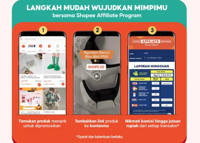 Cara Daftar Shopee Affiliate Tanpa Minimal Follower