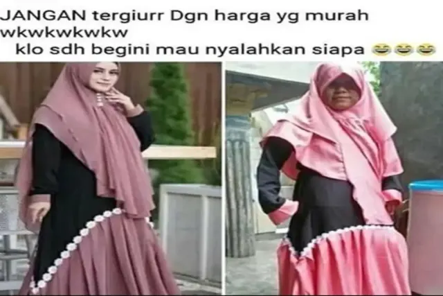 5 Meme Kocak Beli Baju di Onlineshop, Realita Tak sesuai Ekspektasi